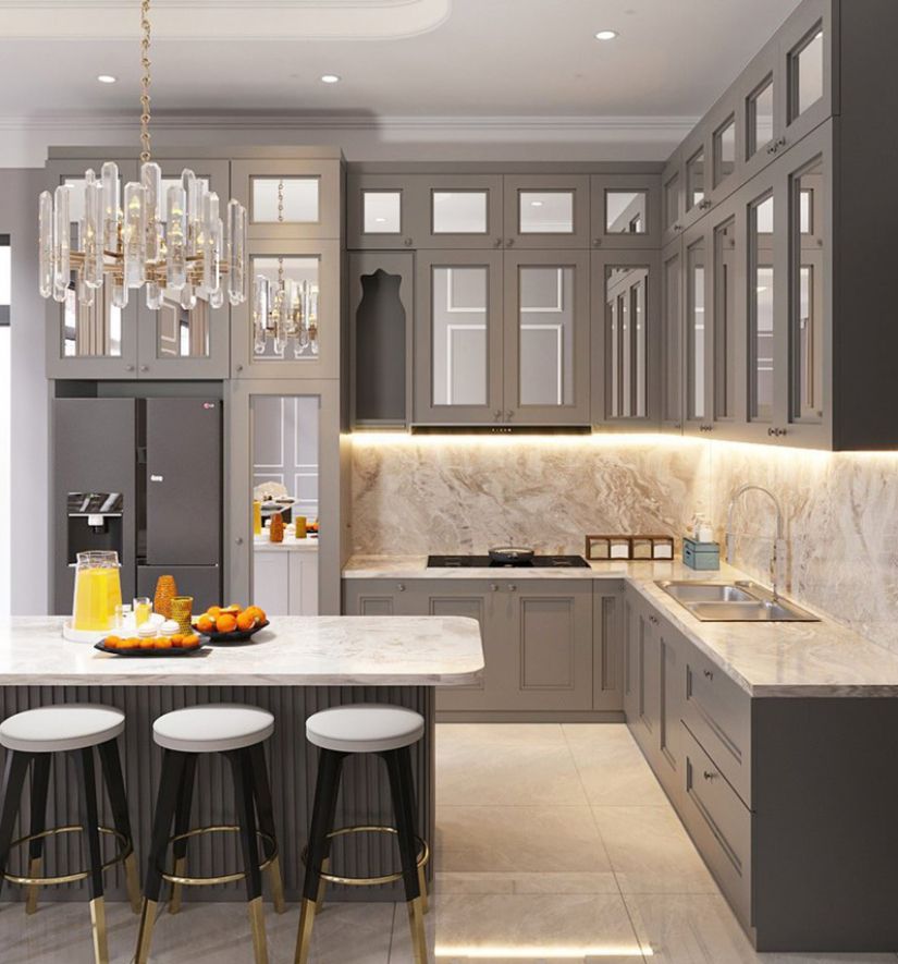Thiết kế nội thất phòng bếp 