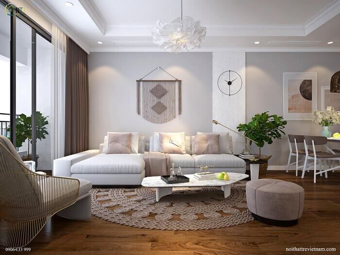 Thiết kế nội thất phòng khách