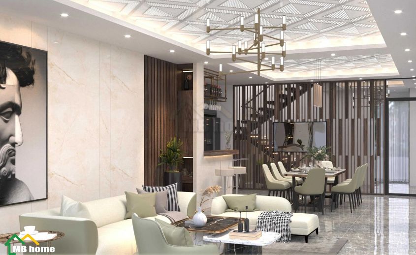 Thiết kế nội thất biệt thự