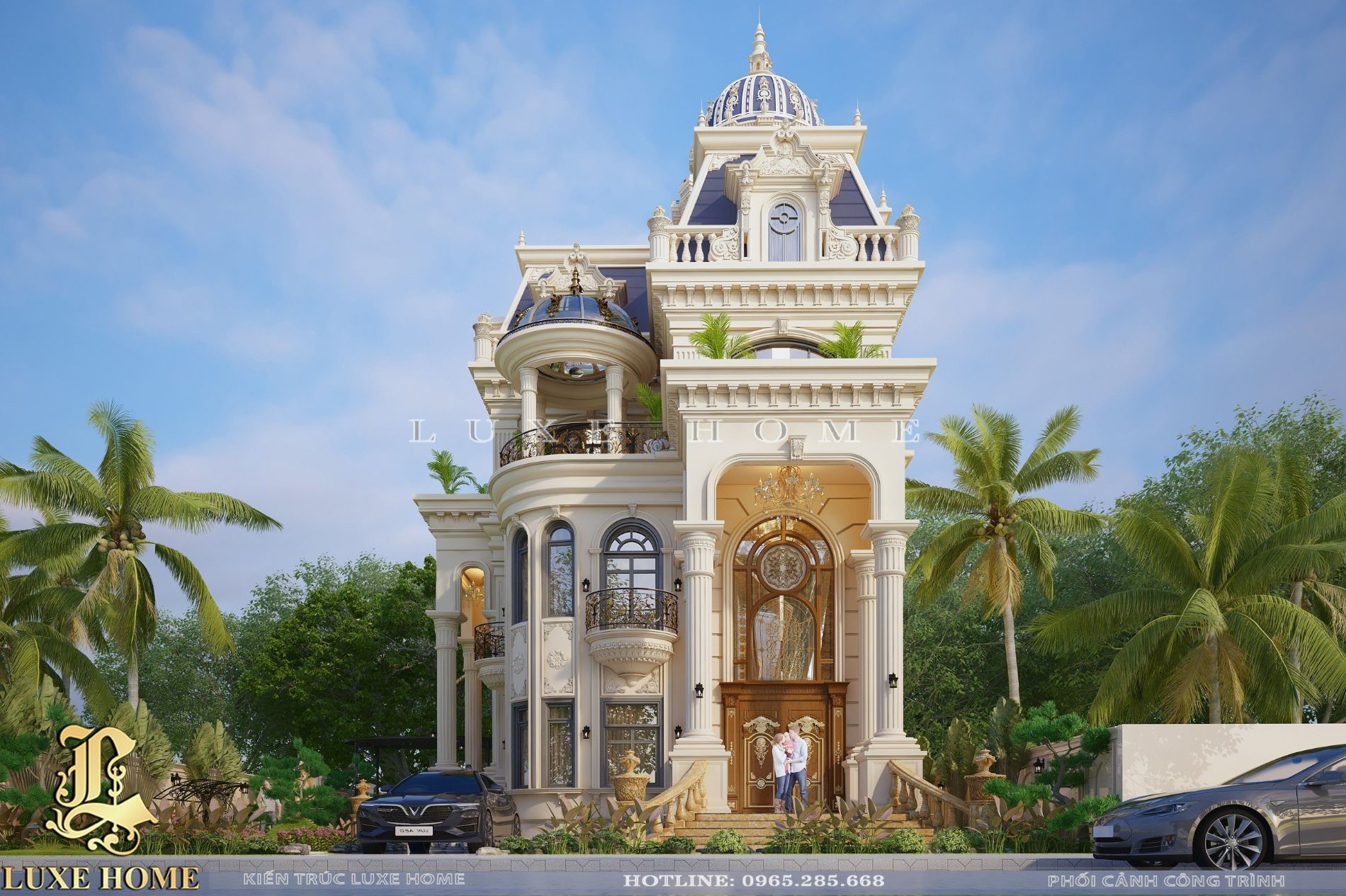 Thiết kế biệt thự tân cổ điển