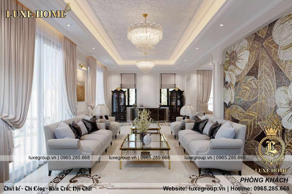 Thiết kế nội thất tân cổ điển