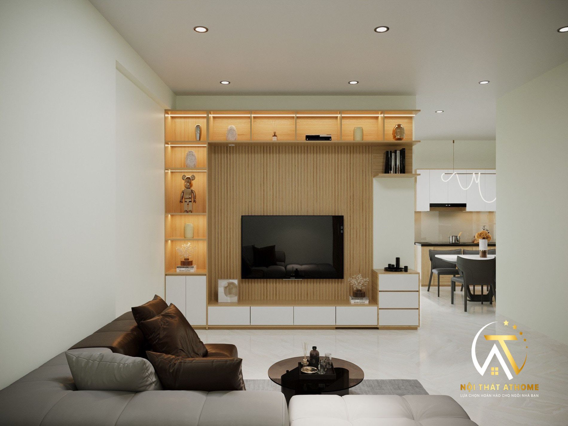 Thiết kế thi công nội thất chung cư