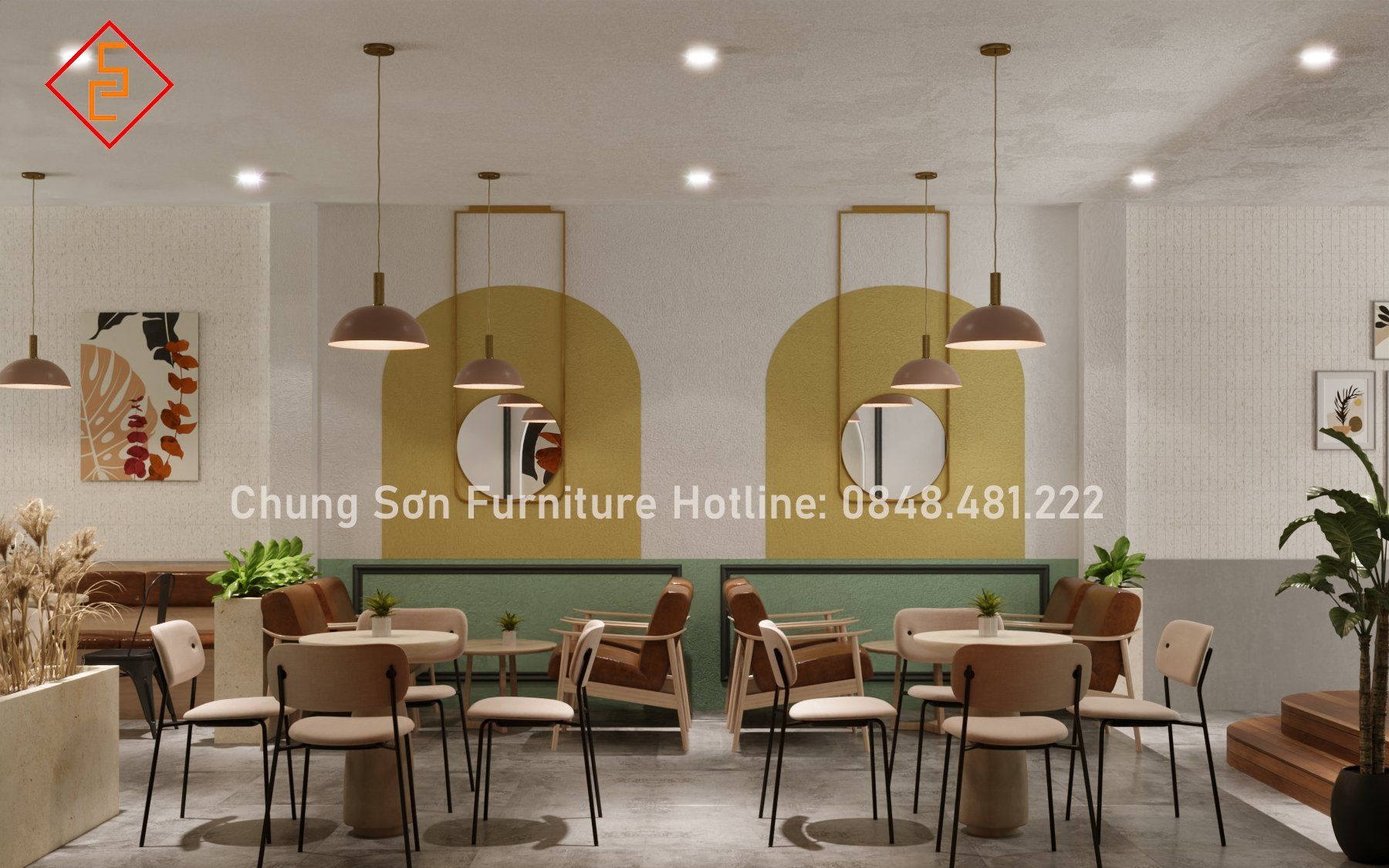 Thiết kế quán cafe