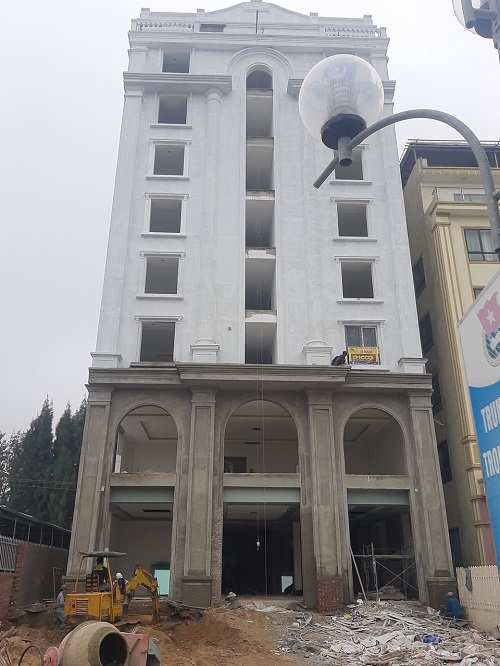 Thi công khách sạn Sunrise