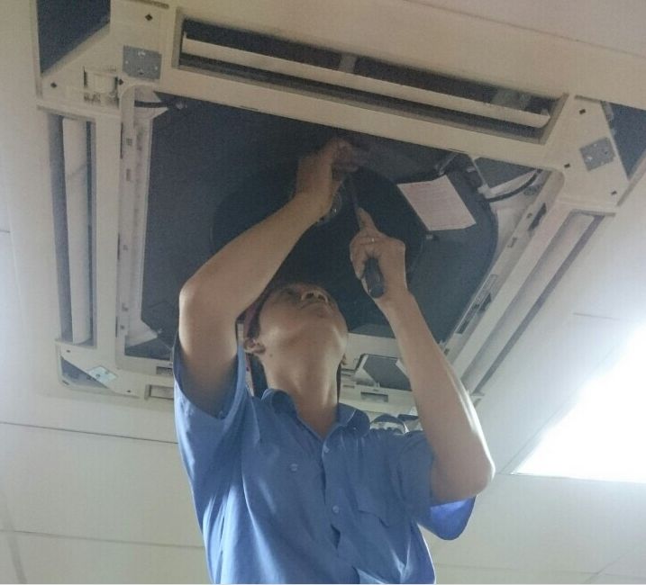 Sửa chữa máy lạnh âm tường