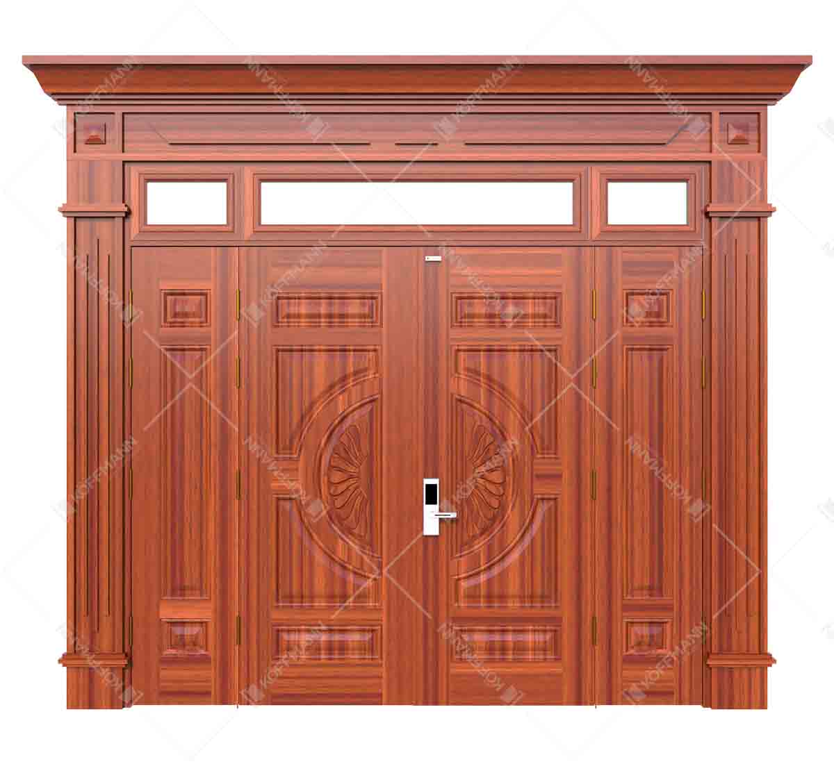 Cửa thép vân gỗ Luxury