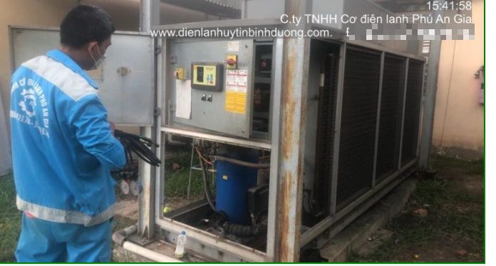 Sửa chữa máy Chiller