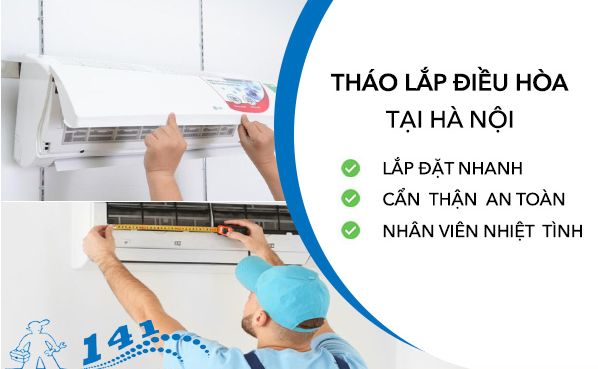 Tháo lắp điều hòa
