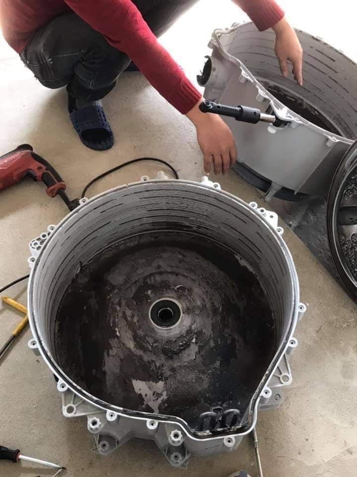 Vệ sinh máy giặt