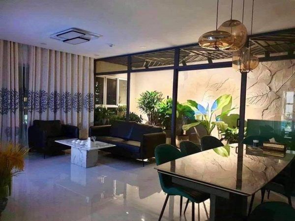 Tiểu cảnh cây xanh cho căn hộ