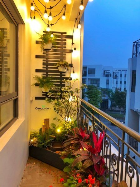 Tiểu cảnh ban công
