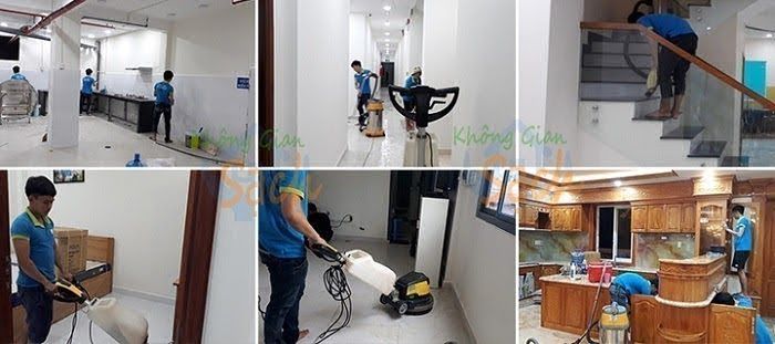 Vệ sinh công nghiệp sau xây dựng