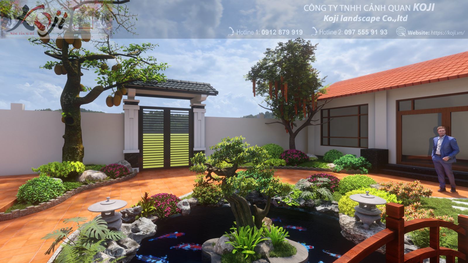 Thiết kế sân vườn