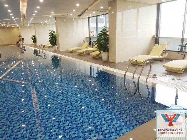 Dự án bể bơi khu thương mại Mai Dịch