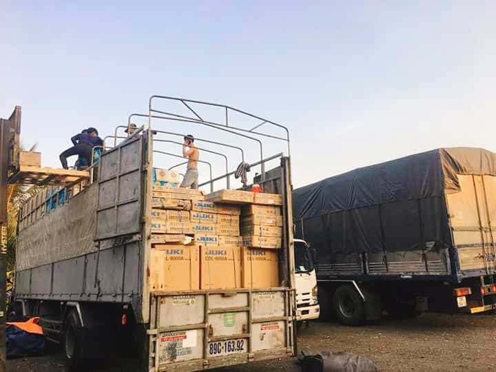 Chuyển hàng hóa đi Bắc Nam