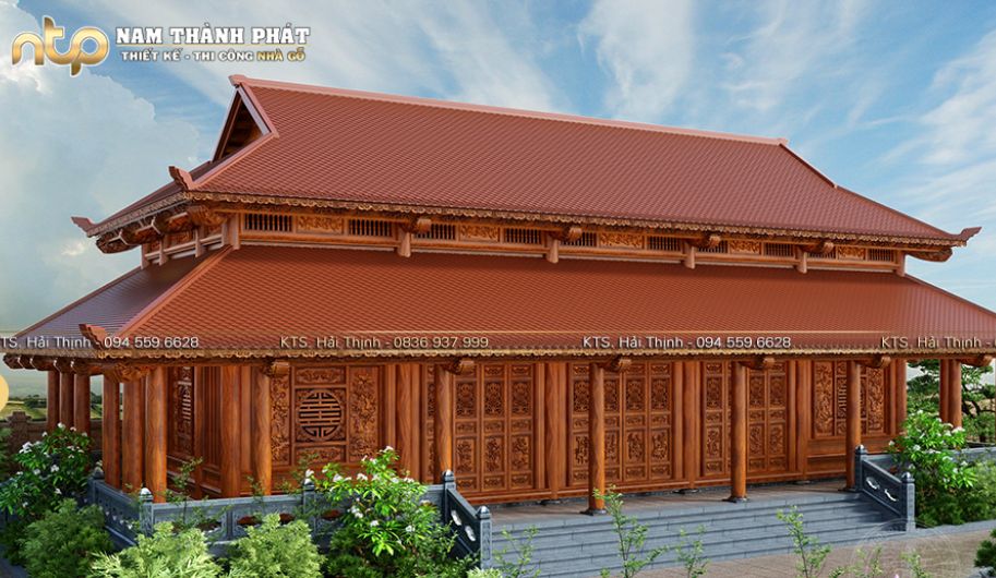 Thiết kế nhà gỗ cổ truyền