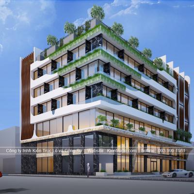 thiết kế tòa nhà văn phòng