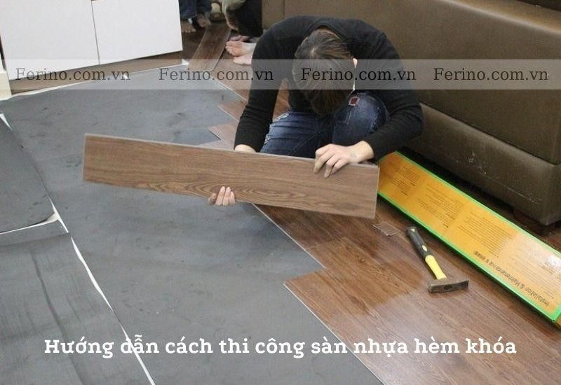 Sàn nhựa hèm khóa