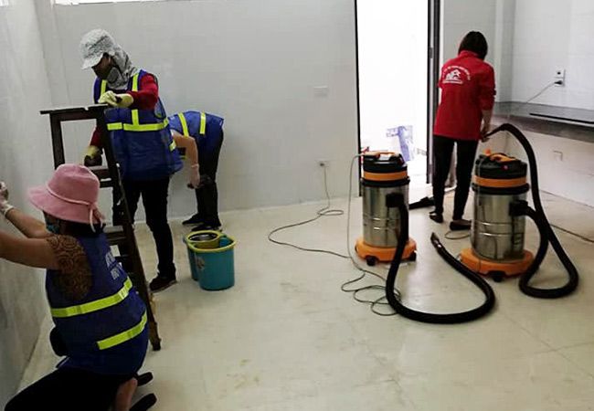Vệ sinh sau xây dựng