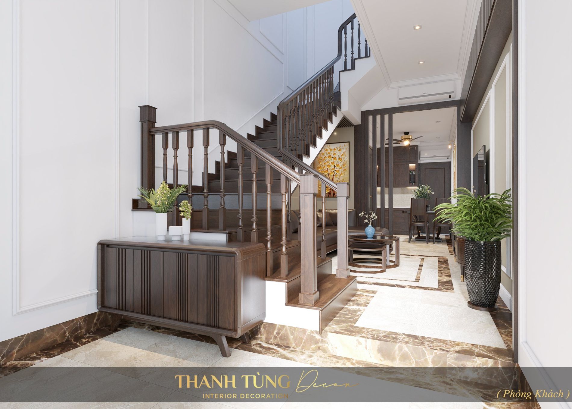 thiết kế thi công nội thất nhà phố
