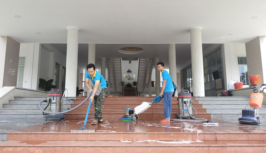 Vệ sinh văn công ty