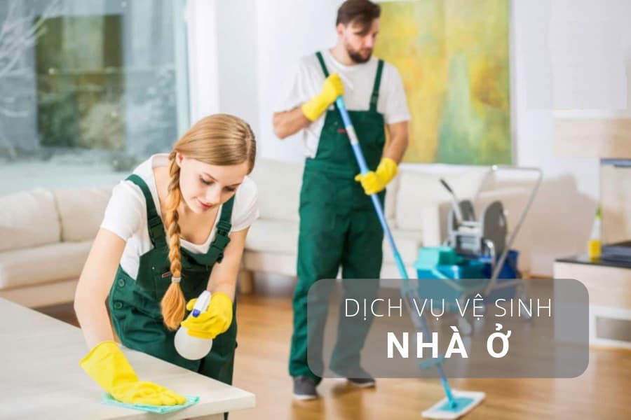 Dịch vụ vệ sinh nhà ở 