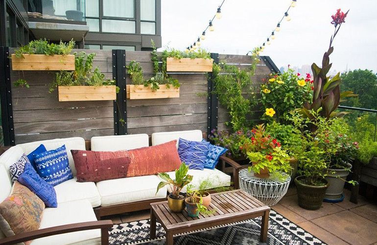 Dịch vụ thiết kế trồng cây xanh ban công
