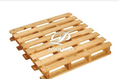 Pallet Gỗ 2 Hướng Nâng Kiểu Cánh