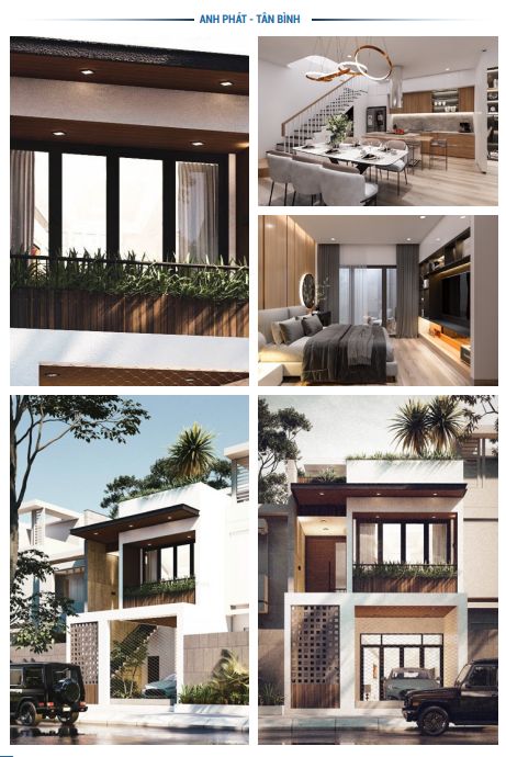 Nhà 1 trệt 1 tầng sân thượng của anh Phát ở Tân Bình