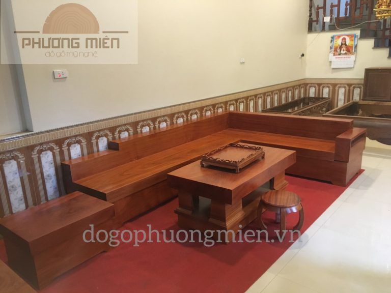 Sofa gỗ tự nhiên
