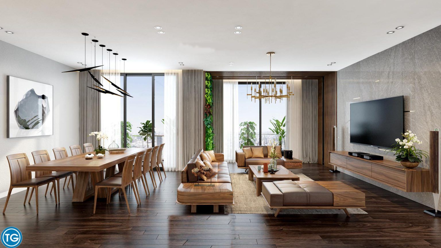thiết kế thi công nội thất