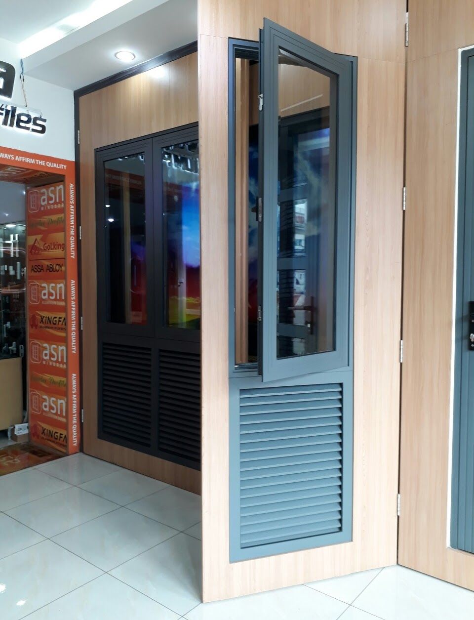 CỬA SỔ 1CÁNH MỞ QUAY