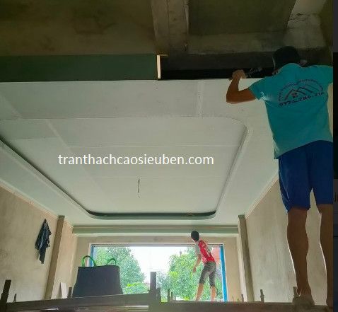 Lắp đặt trần thạch cao