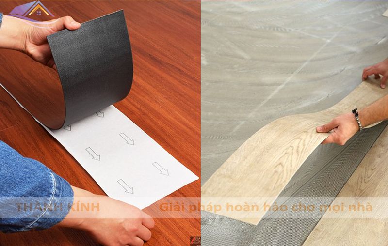 Sàn nhựa vân gỗ