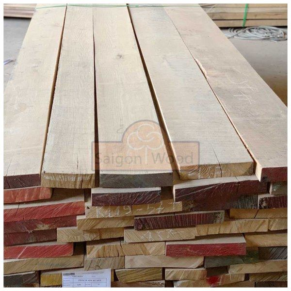 Gỗ sồi trắng 45F Gỗ White Oak 45mm)