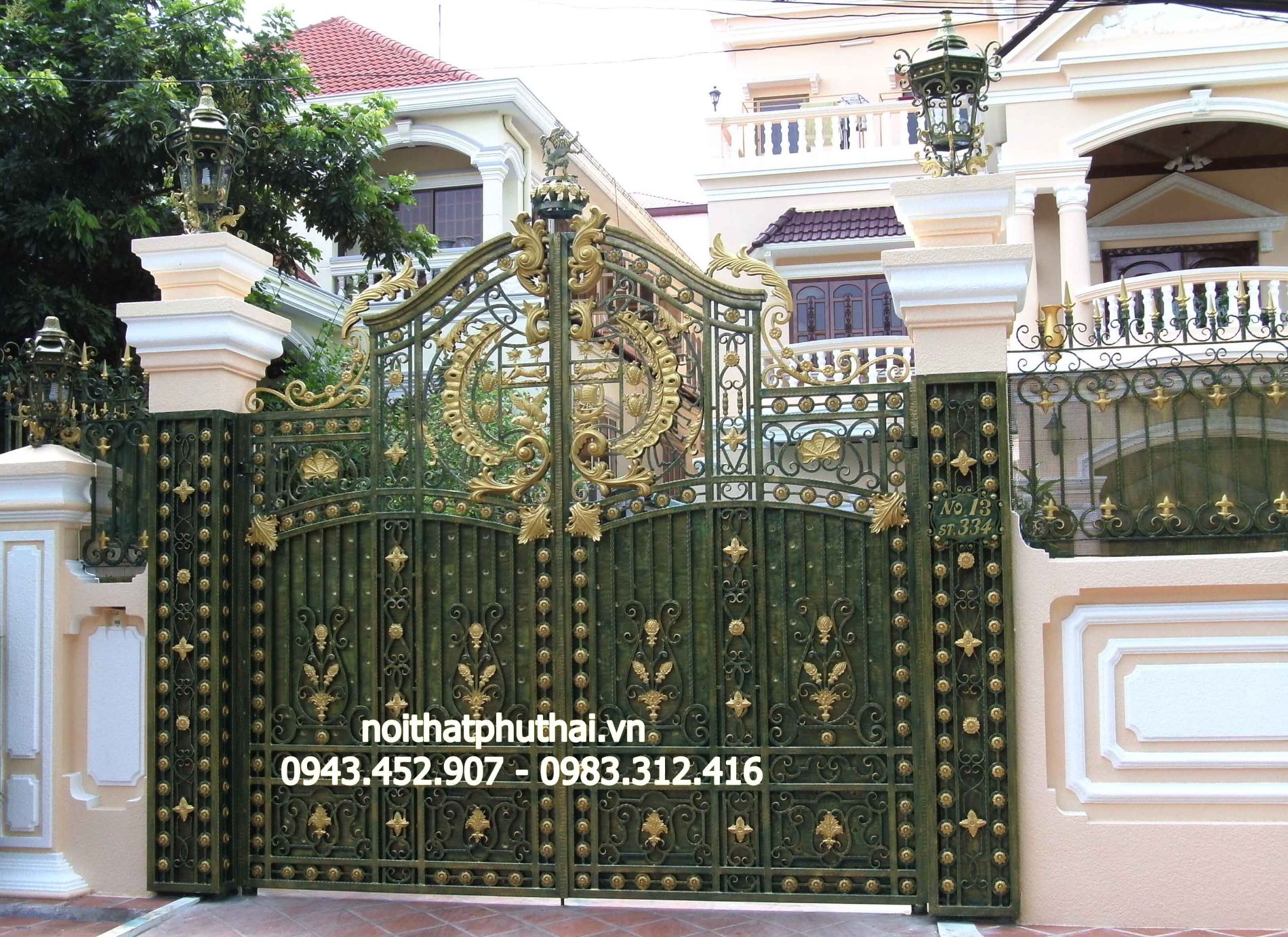 Cổng sắt mỹ thuật 