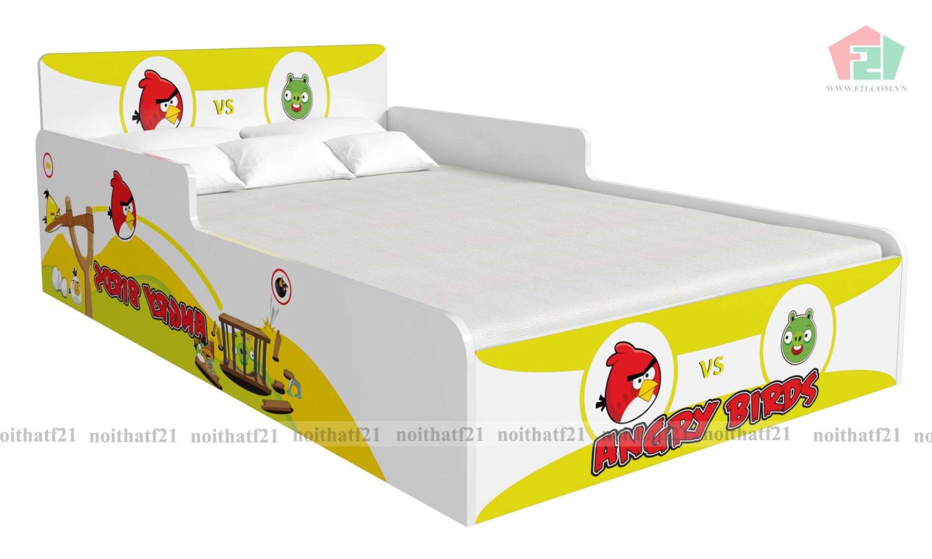 GIƯỜNG ĐƠN TRẺ EM ANGRY BIRD