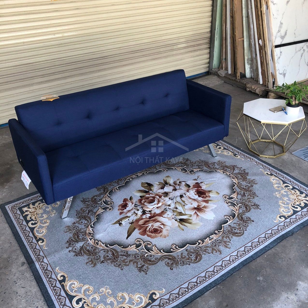 Sofa bed có tay kích thước 170×90 SFB05
