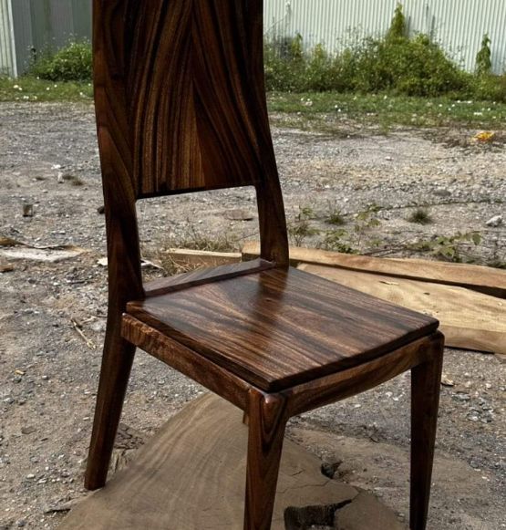 Ghế gỗ me tây