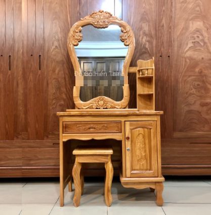Bàn Trang Điểm Gỗ Gõ Đỏ 
