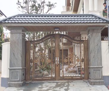 Cổng nhôm đúc 