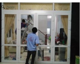 Hoàn thiện cửa nhôm 