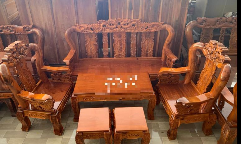 Bộ bàn ghế gỗ