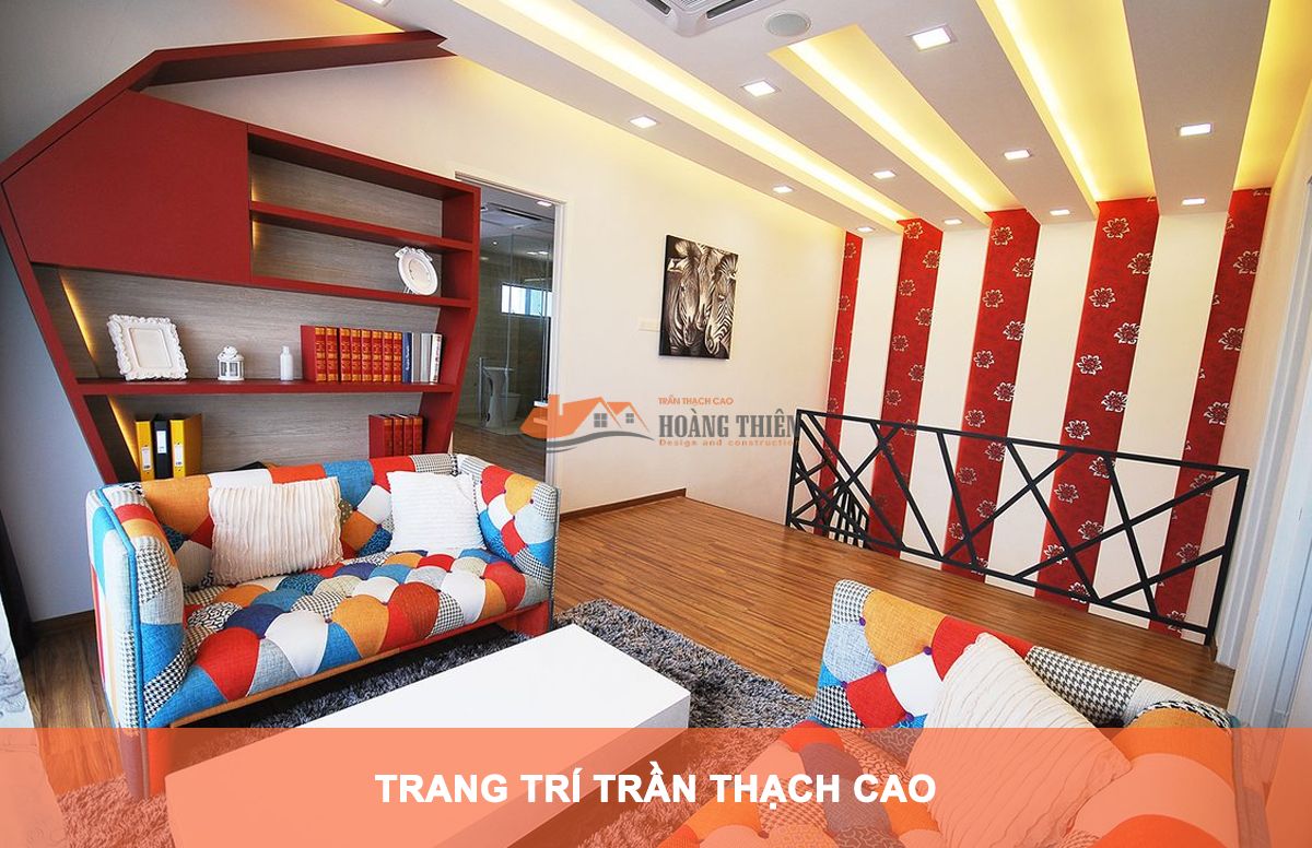 Thiết kế trang trí trần thạch cao