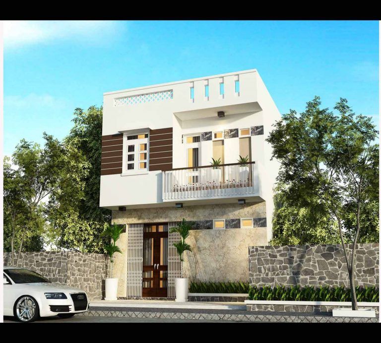 NHÀ PHỐ 2 TẦNG MẶT TIỀN 5M