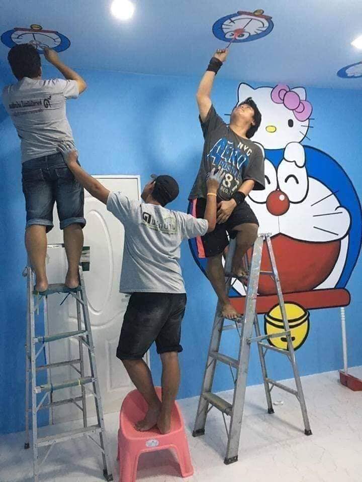 Thi công sơn nước