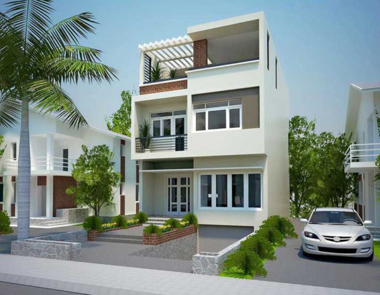 Thi công thiết kế xây dựng nhà phố