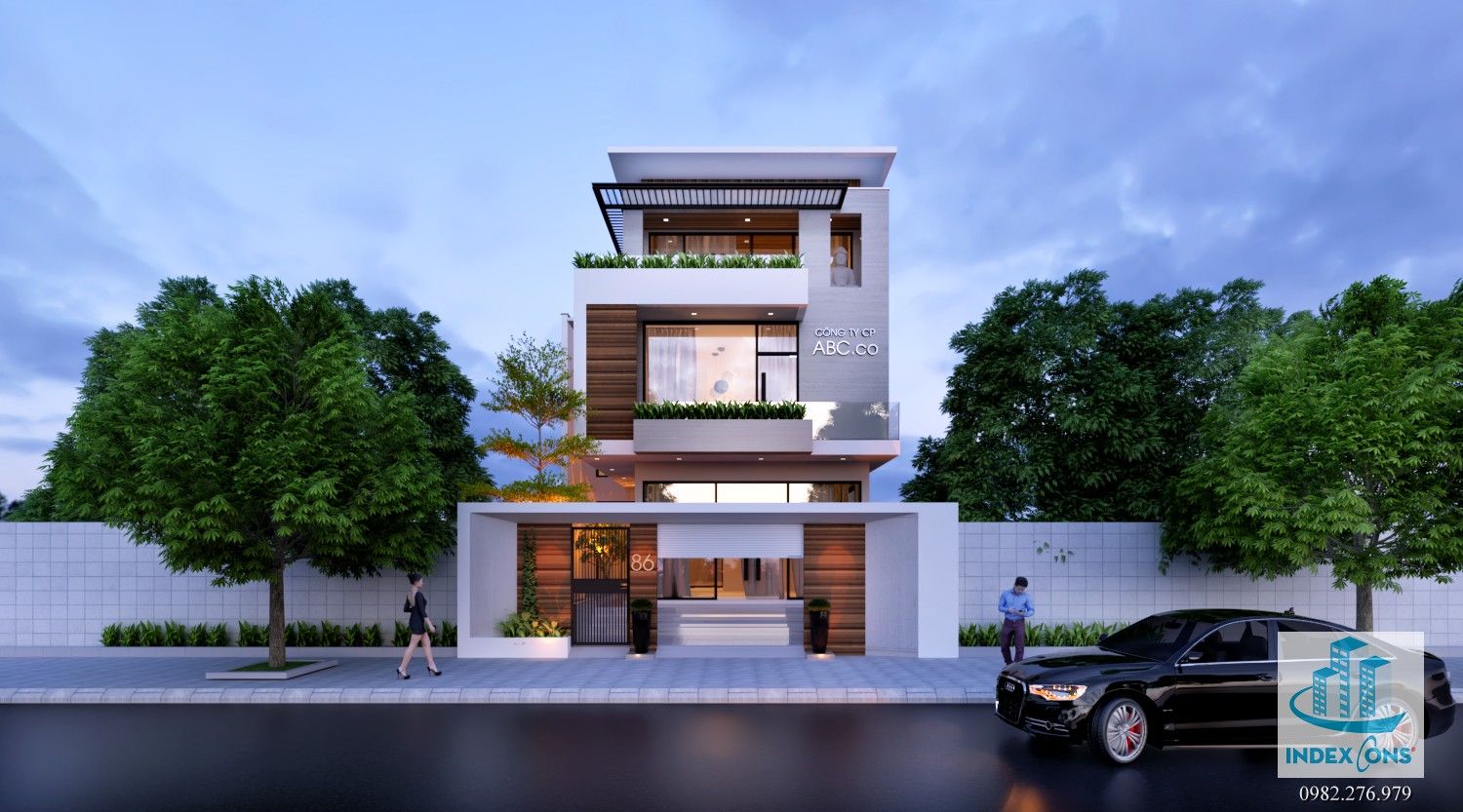 Thiết kế thi công biệt thự