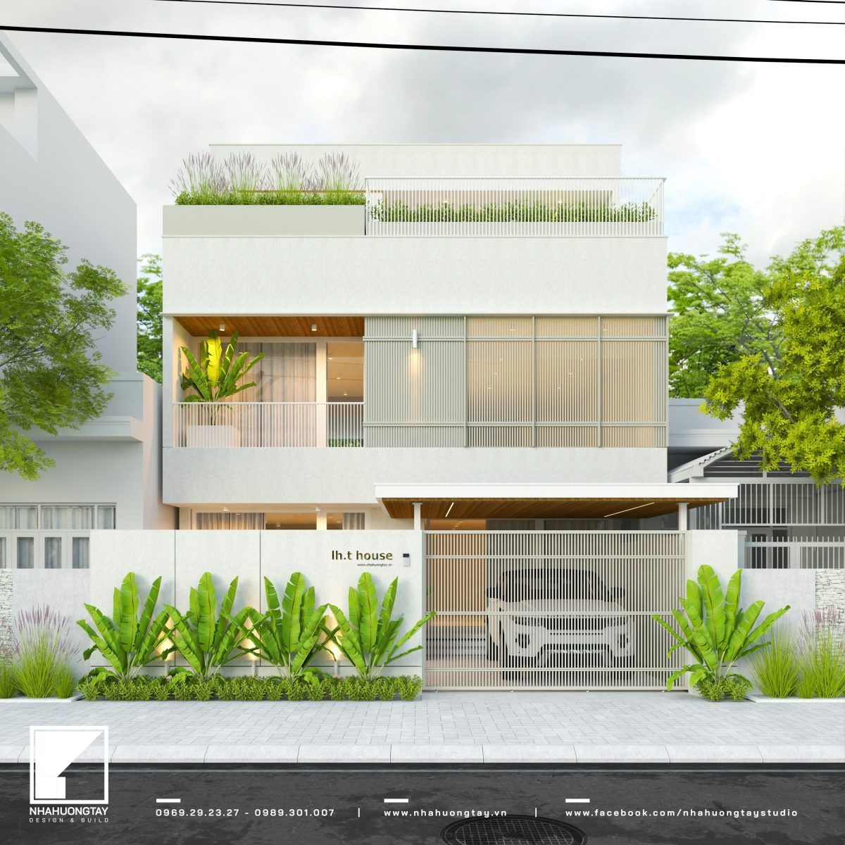 Thiết kế kiến trúc biệt thự