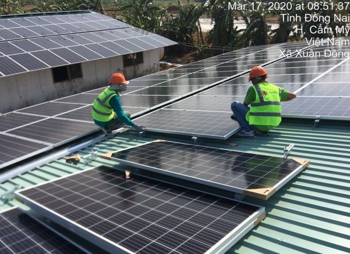 DỰ ÁN 4MWp TRANG TRẠI NUÔI HEO CẨM MỸ